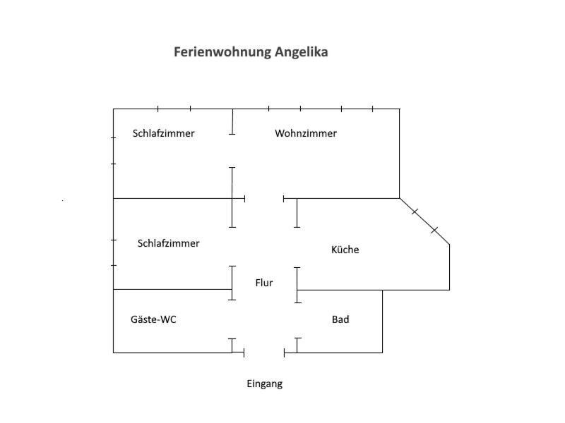 Ferienwohnung Angelika Wilhelmshaven Bagian luar foto